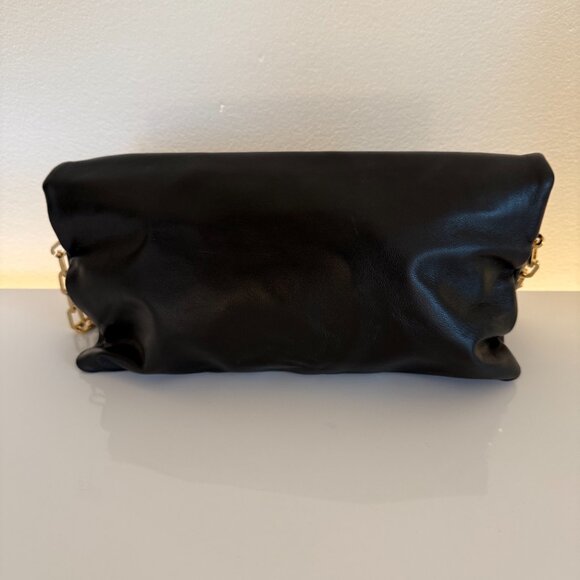 Tory Burch Leather Clutch With Strap - Picture 3 of 4